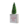 MERRY CHRISTMAS - table top figurine - Wonderful Time of the year