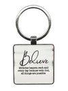 KEYRING TO INSPIRE -BELIEVE