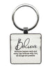 KEYRING TO INSPIRE -BELIEVE