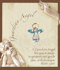 LAPEL ANGEL PIN WITH CRYSTAL STONES
