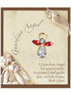 LAPEL ANGEL PIN WITH CRYSTAL STONES