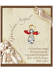 LAPEL ANGEL PIN WITH CRYSTAL STONES