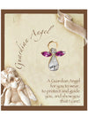 LAPEL ANGEL PIN WITH CRYSTAL STONES