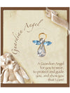 LAPEL ANGEL PIN WITH CRYSTAL STONES