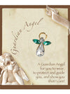 LAPEL ANGEL PIN WITH CRYSTAL STONES