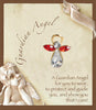 LAPEL ANGEL PIN WITH CRYSTAL STONES