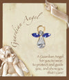 LAPEL ANGEL PIN WITH CRYSTAL STONES
