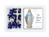 Catholic Rosary - OUR LADY OF GRACE AND PLAQUE
