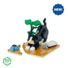 Kawada Australia nanoblock - Sock Cat on base plate