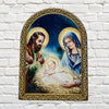 Holy Family Nativity Ceramic Plaque