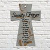 Ceramic Cross Serenity Prayer