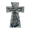Ceramic Cross Lord's Prayer