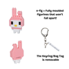 N-FIG - keyring / bag tag.