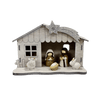 CHILDRENS NATIVITY SCENE ALL-IN-ONE 10CM