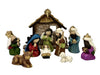 CHILDRENS NATIVITY SET - 10PCS 120MM