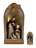 NATIVITY SCENE HOLY FAMILY WITH ARCH 24CM