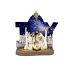 HOLY FAMILY NATIVITY SCENE WITH JOY BACKGROUND