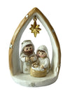 HOLY FAMILY ORNMENT - KIDDIE RESIN - SIZE: 70 X 90MM