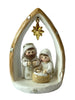 HOLY FAMILY ORNMENT - KIDDIE RESIN - SIZE: 70 X 90MM