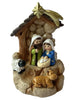 NATIVITY SCENCE ALL IN ONE RESIN - 75 X 110MM