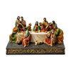 XL COLOURFUL LAST SUPPER STATUE 36cm