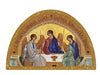 ARCH ICON PLAQUE - HOLY TRINITY- HORNBEAM WOOD - 120 X 180MM