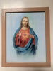 FRAMED PRINT – SACRED HEART JESUS (3.5×5.5)