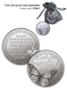 POCKET TOKEN/ OPEN COIN - VARIOUS STYLE 35MM ZINC ALLOY