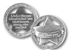 POCKET TOKEN/ OPEN COIN - VARIOUS STYLE 35MM ZINC ALLOY