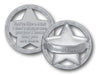 POCKET TOKEN/ OPEN COIN - VARIOUS STYLE 35MM ZINC ALLOY