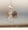 Small Crystal Angel Suncatcher