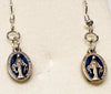 Miraculous Mary little medal (12mm) Earrings