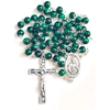 Catholic Rosary - green