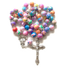 Catholic Rosary - MULTICOLOUR POLYMER CLAY BEADS 8MM