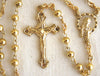 Catholic Rosary - GOLD