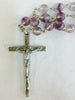 Catholic Rosary – PURPLE AMETHYST, PINK OR LIGHT BLUE