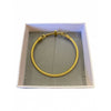 Stainless Steel Bangle Bracelet with cross
