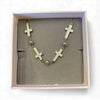 Stainless Steel Little cross pendants bracelet