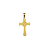 Stainless Steel Gold Crucifix with St Benedict Medal (Copy)