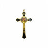 St Benedict Metal Hanging wall Crucifix 12cm