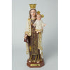 OUR LADY OF MOUNT CARMEL STATUE 33CM