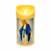 LED Candle w/ Sacred Image