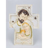 HOLY FAMILY LARGE CROSS FIGURINE