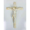 IVORY HANGING WALL WHITE CRUCIFIX