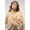 JESUS THE SHEPHERD STATUE WITH PLAQUE