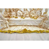 WHITE POLYRESIN LAST SUPPER BIG STATUE