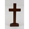 Standing Wooden Crucifix 23cm