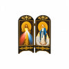 WOOD DOUBLE SIDE STANDING ICON