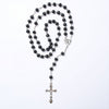 Catholic Rosary - WOOD DARK BROWN, BLACK or RED WOOD