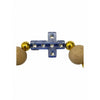Light Brown Wooden Rosary Ring crucifix and cross
